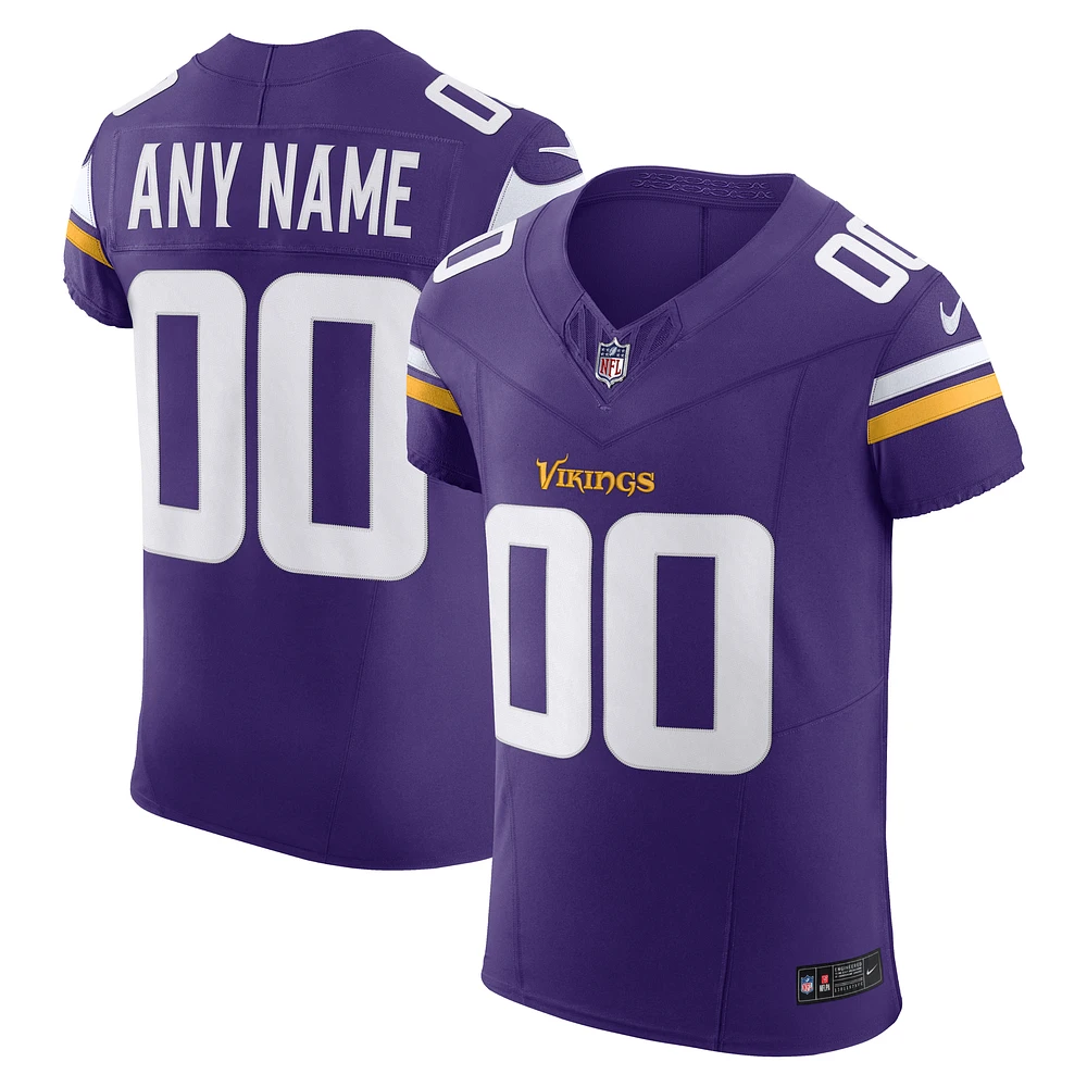 Men's Nike Minnesota Vikings Vapor F.U.S.E. Elite Custom Jersey