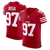 Men's Nike Nick Bosa Scarlet San Francisco 49ers  Vapor F.U.S.E. Elite Jersey
