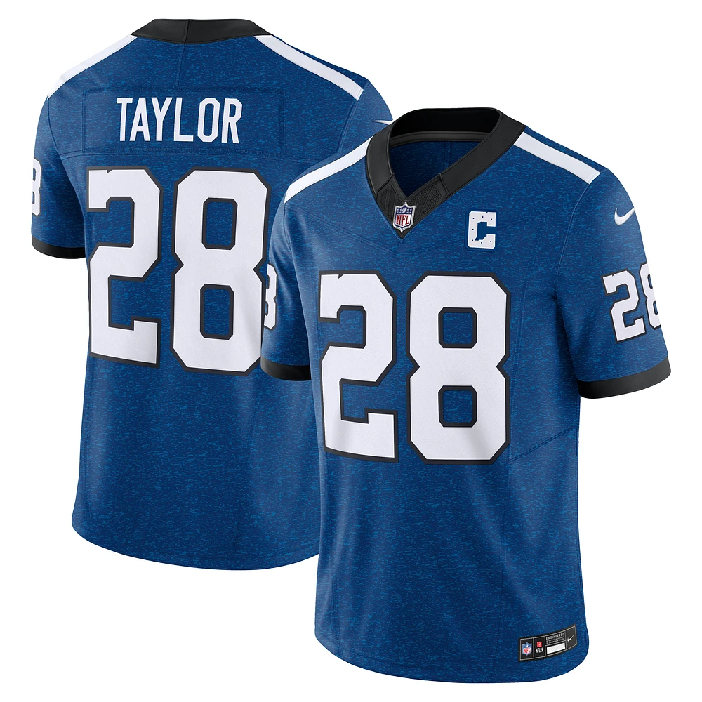Men's Nike Jonathan Taylor Indianapolis Colts Vapor F.U.S.E. Limited Jersey
