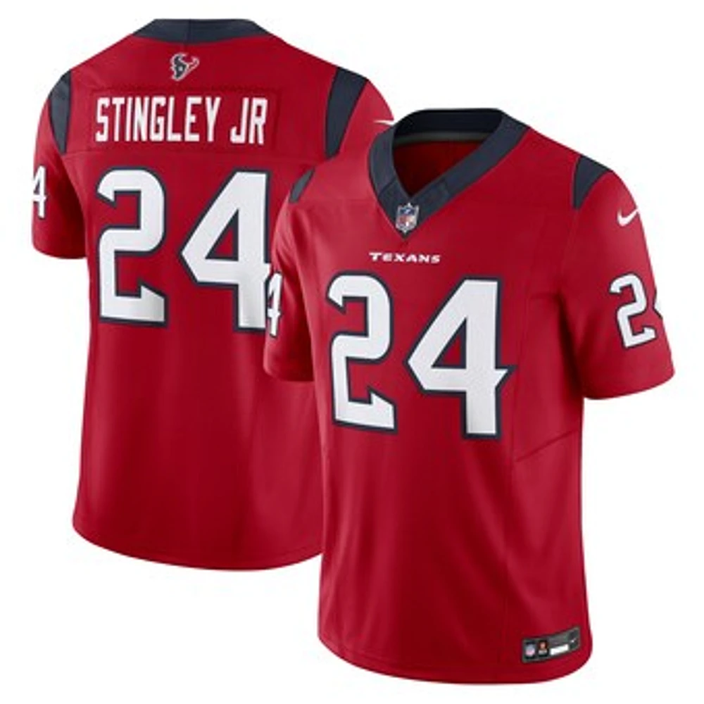 Men's Nike Derek Stingley Jr. Red Houston Texans Vapor F.U.S.E. Limited Jersey