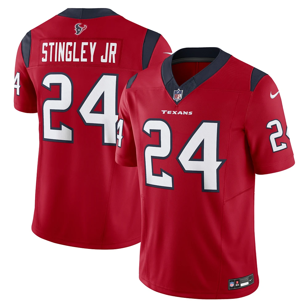 Men's Nike Derek Stingley Jr. Red Houston Texans Vapor F.U.S.E. Limited Jersey