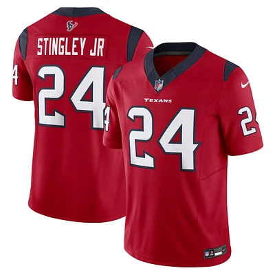 Men's Nike Derek Stingley Jr. Red Houston Texans Vapor F.U.S.E. Limited Jersey