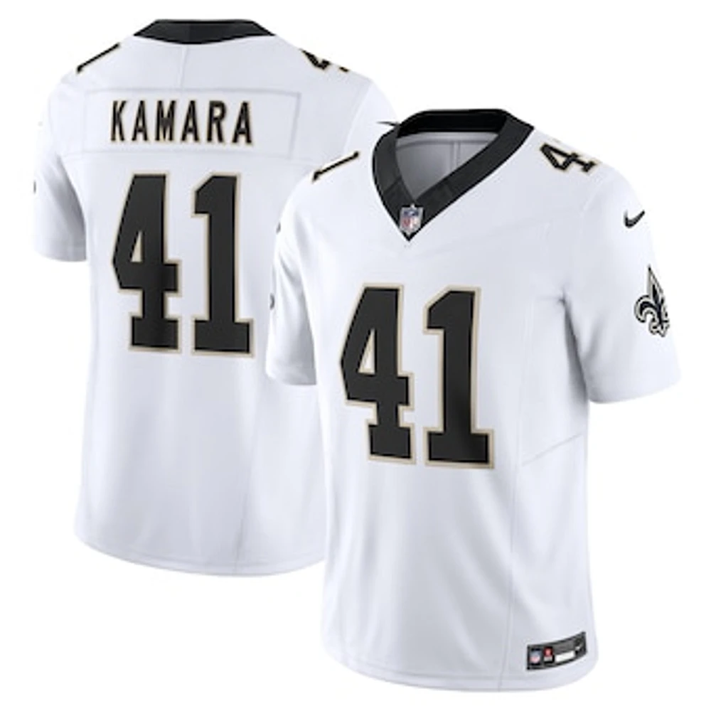 Men's Nike Alvin Kamara White New Orleans Saints Vapor F.U.S.E. Limited Jersey