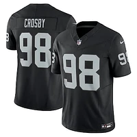 Men's Nike Maxx Crosby Las Vegas Raiders Vapor F.U.S.E. Limited Jersey