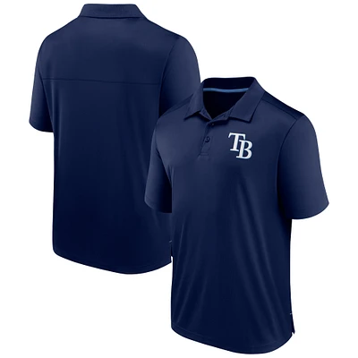 Men's Fanatics Navy Tampa Bay Rays Fitted Polo