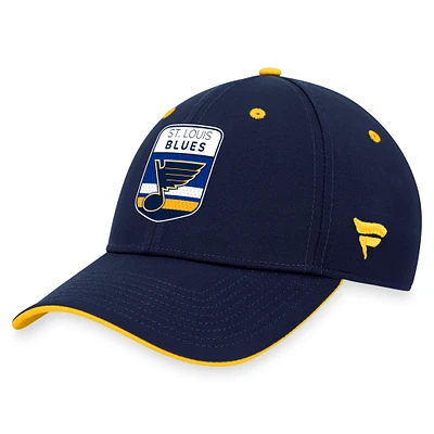 Men's Fanatics Navy St. Louis Blues 2023 NHL Draft Flex Hat