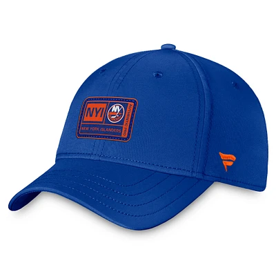 Men's Fanatics Royal New York Islanders Authentic Pro Training Camp Flex Hat