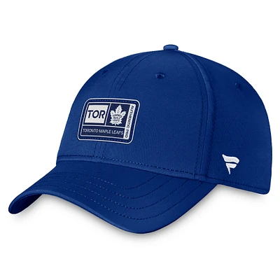 Men's Fanatics Blue Toronto Maple Leafs Authentic Pro Training Camp Flex Hat