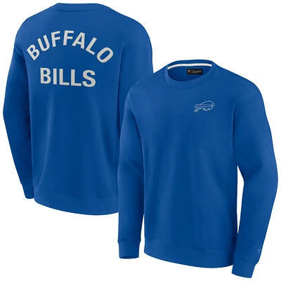 Unisex Fanatics Royal Buffalo Bills Elements Super Soft Pullover Sweatshirt