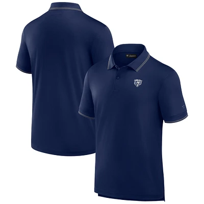 Men's Fanatics Navy Chicago Bears Front Office Pique Polo