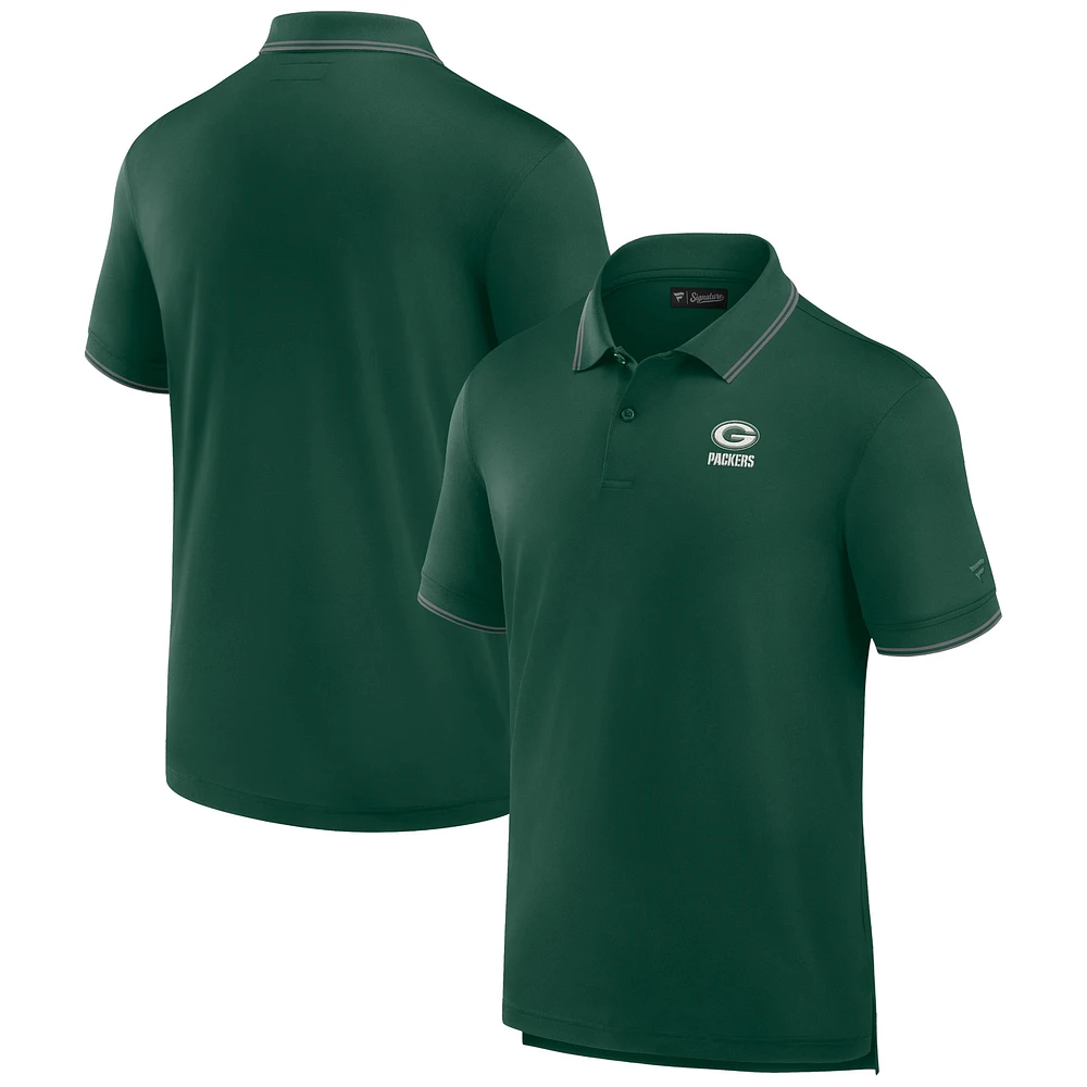 Men's Fanatics Green Bay Packers Front Office Pique Polo