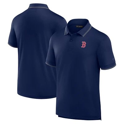 Men's Fanatics Navy Boston Red Sox Front Office Pique Polo