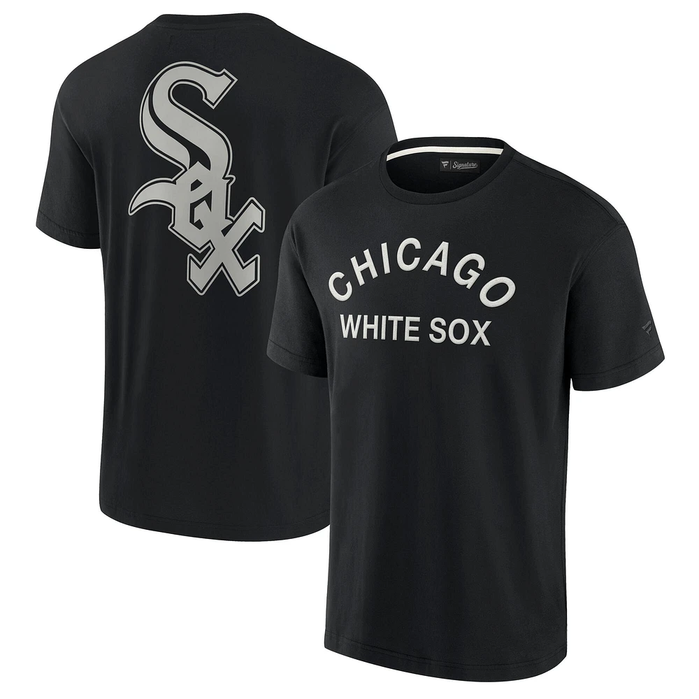 Unisex Fanatics Black Chicago White Sox Elements Super Soft Short Sleeve T-Shirt