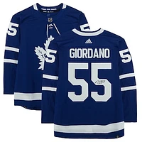 Mark Giordano Toronto Maple Leafs Autographed Adidas Authentic Jersey