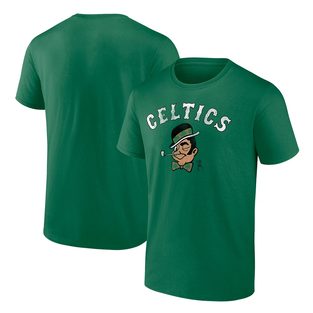 Men's Kelly Green Boston Celtics Push Ahead T-Shirt