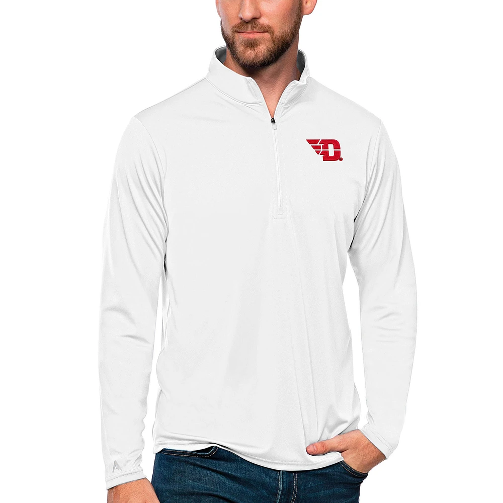 Men's Antigua Dayton Flyers Tribute Quarter-Zip Top