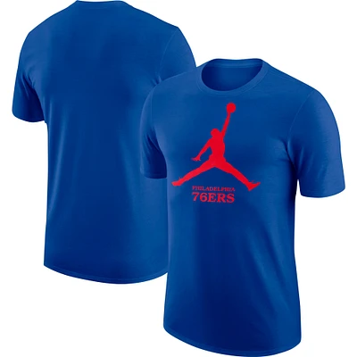 Men's Jordan Brand Royal Philadelphia 76ers Essential T-Shirt