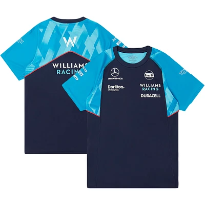 Youth Umbro Navy/Light Blue Williams Racing 2023 Training Jersey