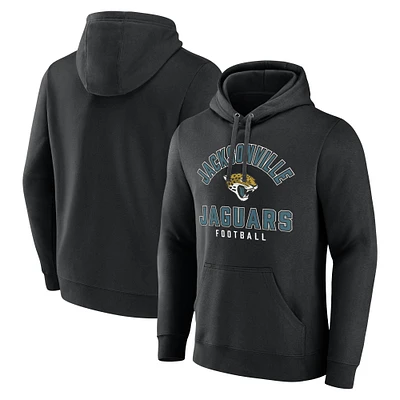 Men's Fanatics Black Jacksonville Jaguars Between the Pylons Pullover Hoodie