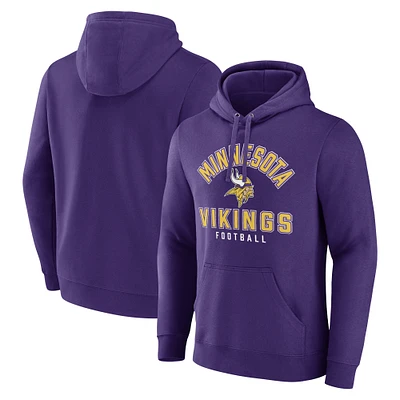 Men's Fanatics Purple Minnesota Vikings Between the Pylons Pullover Hoodie
