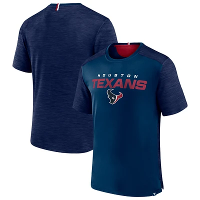 Men's Fanatics Navy Houston Texans Defender Evo T-Shirt