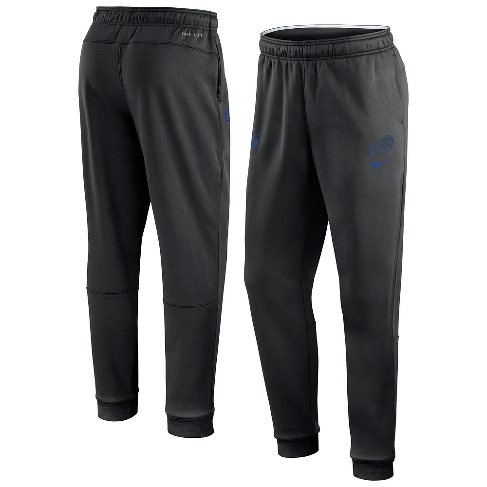 Men's Nike Black Buffalo Bills 2023 Sideline Performance Jogger Pants