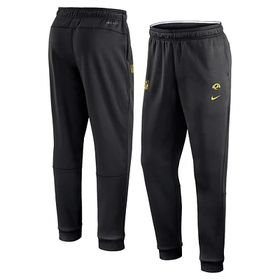 Men's Nike Black Los Angeles Rams 2023 Sideline Performance Jogger Pants