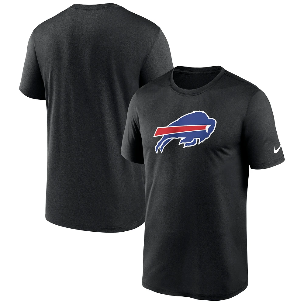 Men's Nike Black Buffalo Bills Primetime Legend Logo Performance T-Shirt
