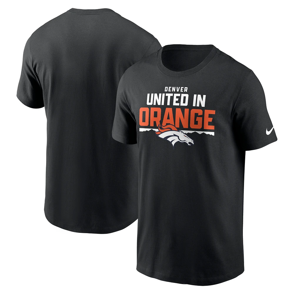 Men's Nike Black Denver Broncos Local Essential T-Shirt