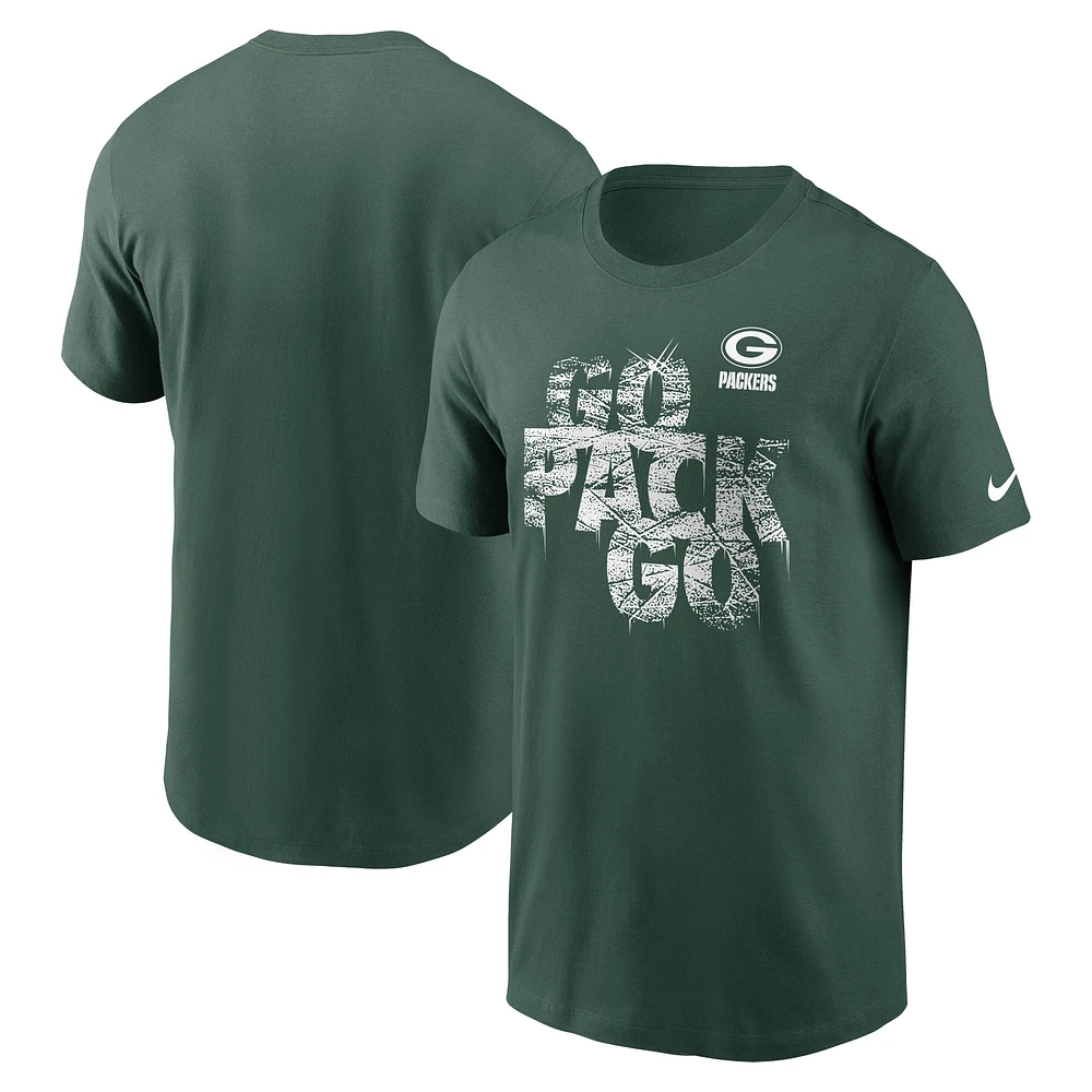 Men's Nike Green Green Bay Packers Local Essential T-Shirt