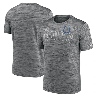 Men's Nike Anthracite Indianapolis Colts Velocity Arch Performance T-Shirt