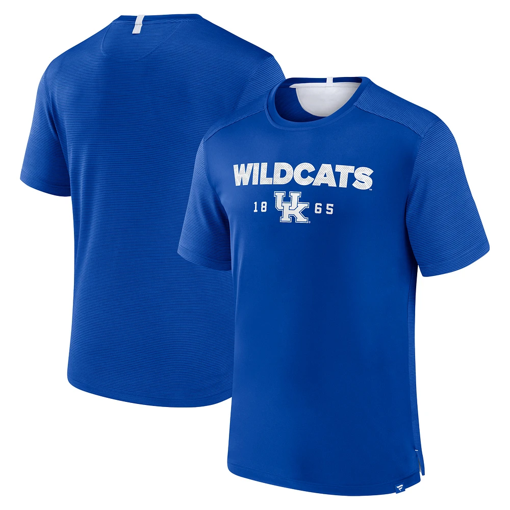 Men's Fanatics Royal Kentucky Wildcats Defender Rush T-Shirt