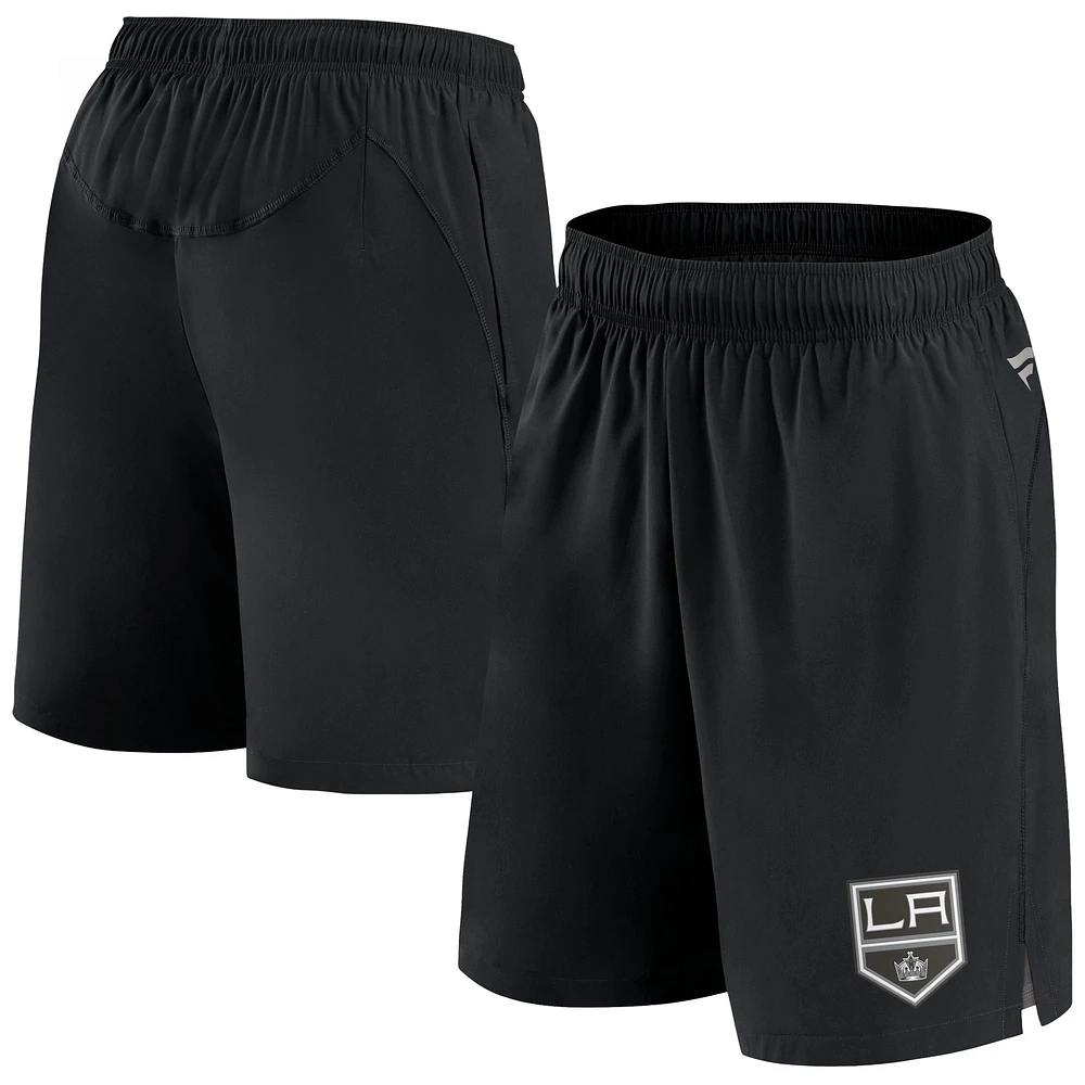 Men's Fanatics Black Los Angeles Kings Authentic Pro Tech Shorts