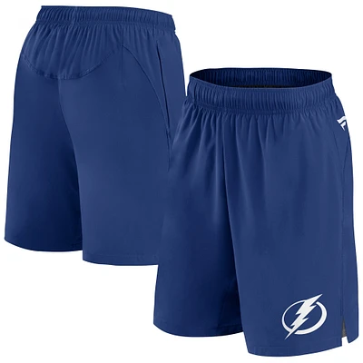 Men's Fanatics Blue Tampa Bay Lightning Authentic Pro Tech Shorts