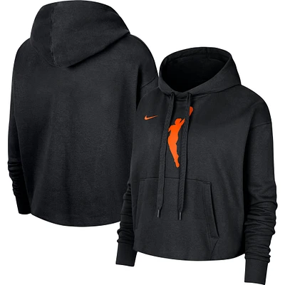 Women's Nike WNBA Logowoman Team 13 Cropped Pullover Hoodie