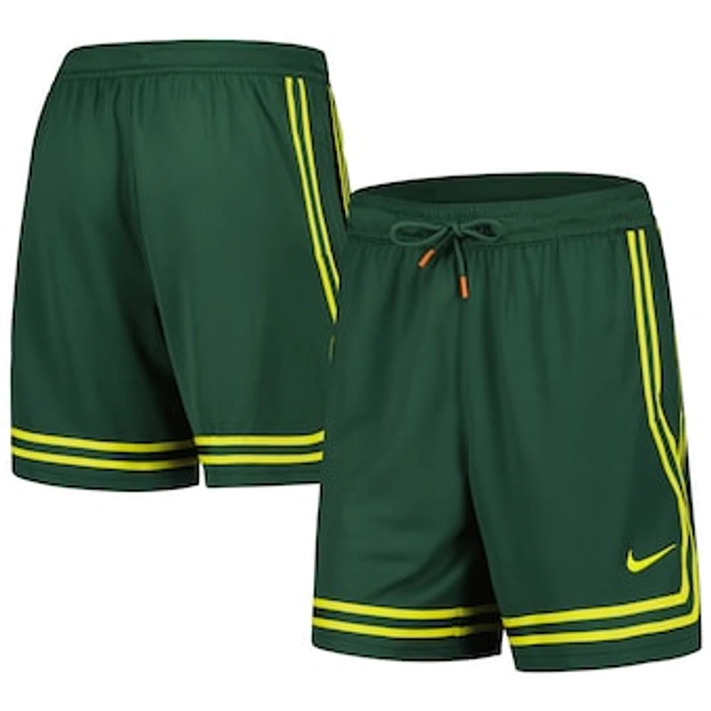 Women's Nike Hunter Green WNBA Logowoman Team 13 Crossover Performance Shorts
