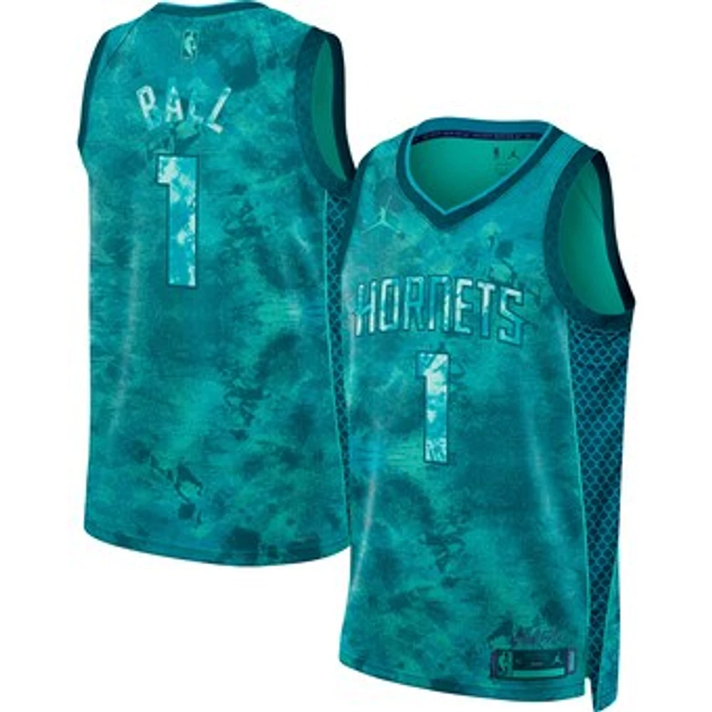 Unisex Jordan Brand LaMelo Ball Teal Charlotte Hornets Select Series Swingman Jersey