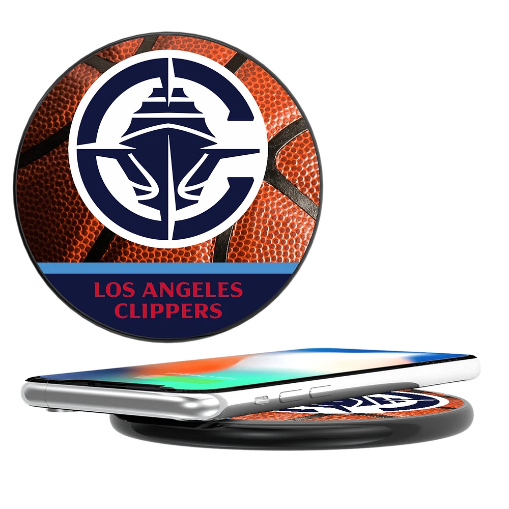 LA Clippers Basketball Design 10-Watt Wireless Phone Charger