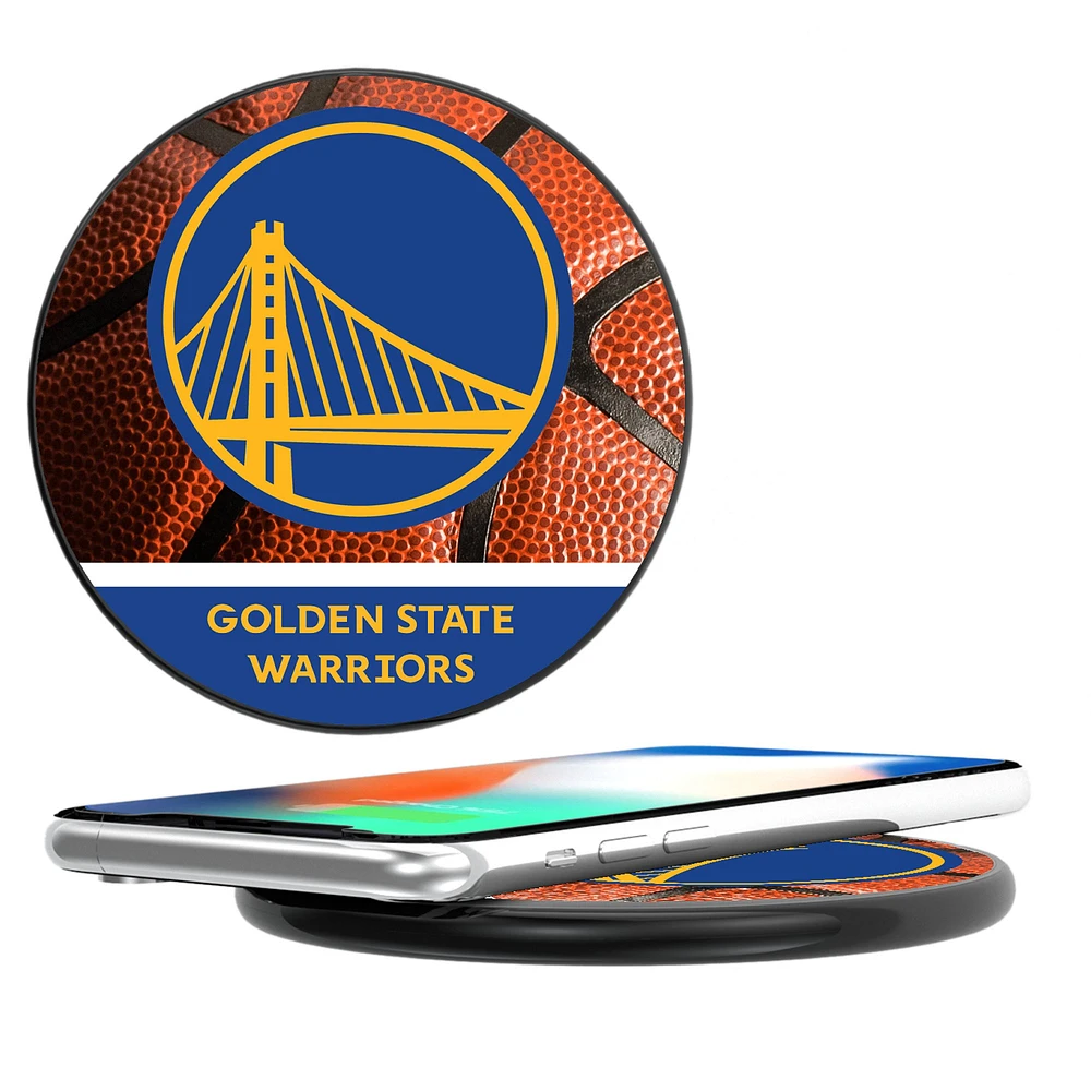Golden State Warriors Basketball Design 10-Watt Wireless Phone Charger