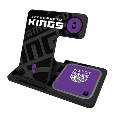 Keyscaper Sacramento Kings 3-In-1 Wireless Charger