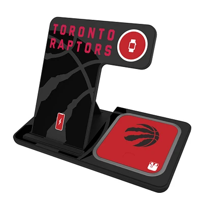Keyscaper Toronto Raptors 3-In-1 Wireless Charger