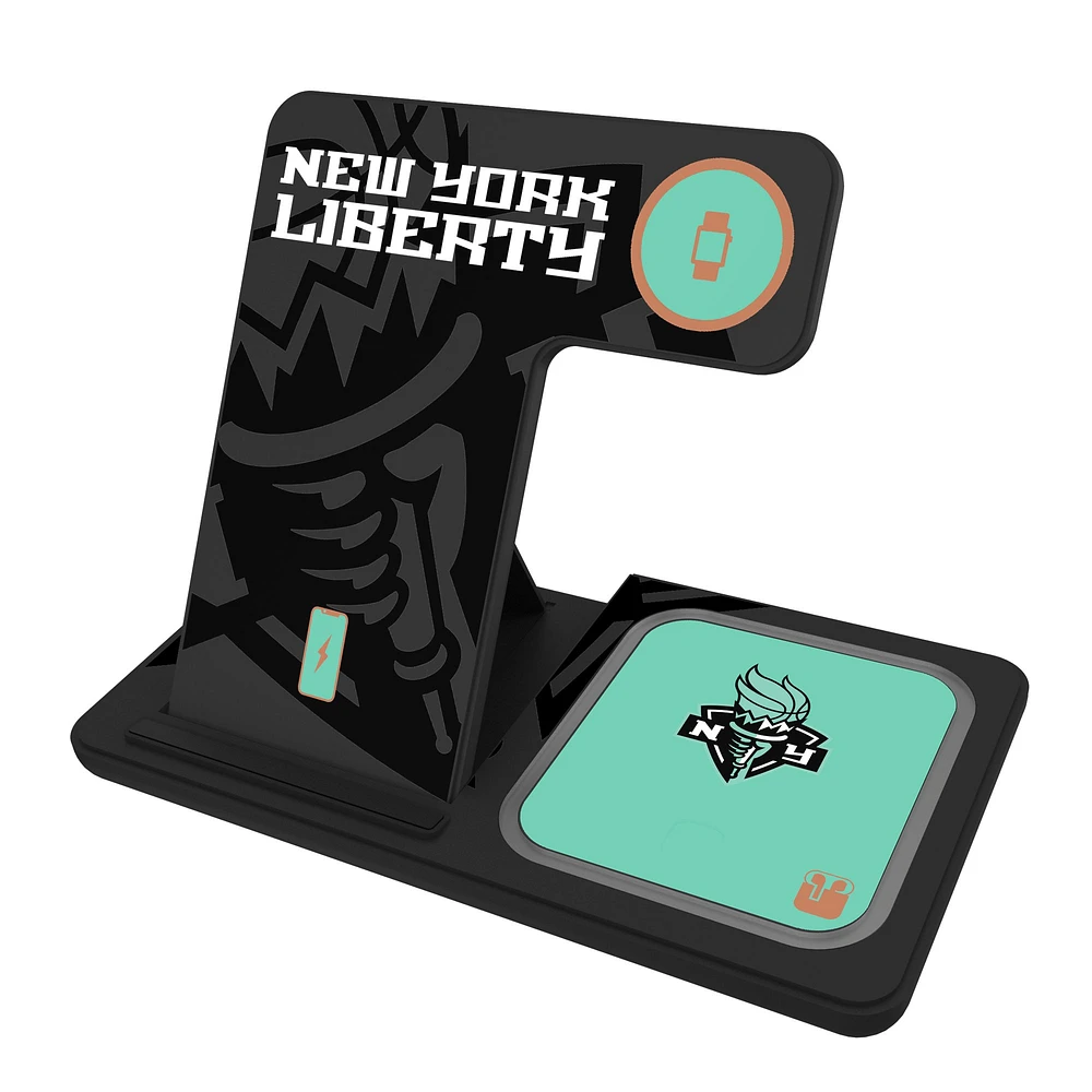 Keyscaper New York Liberty 3-In-1 Wireless Charger