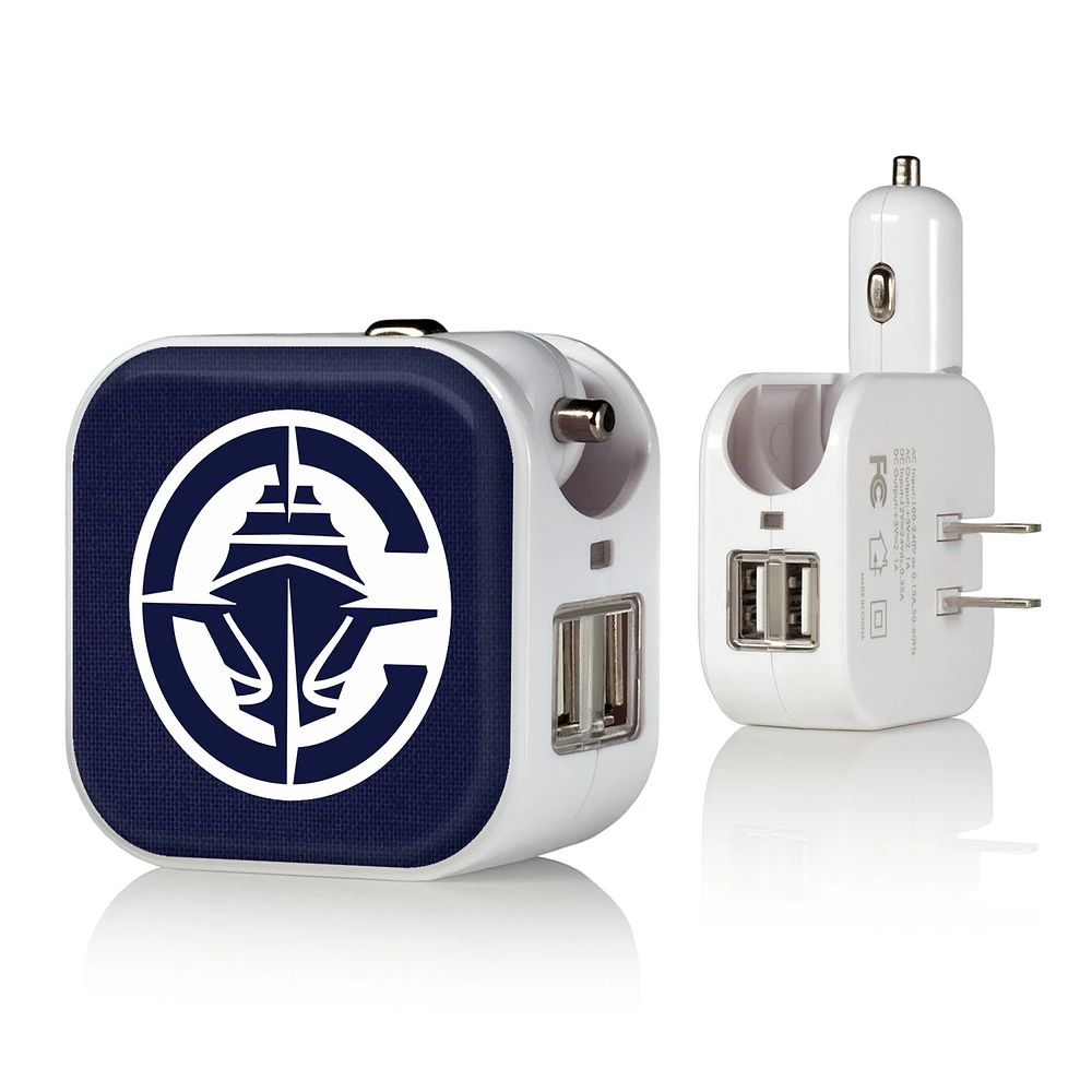 LA Clippers Solid Design USB Charger