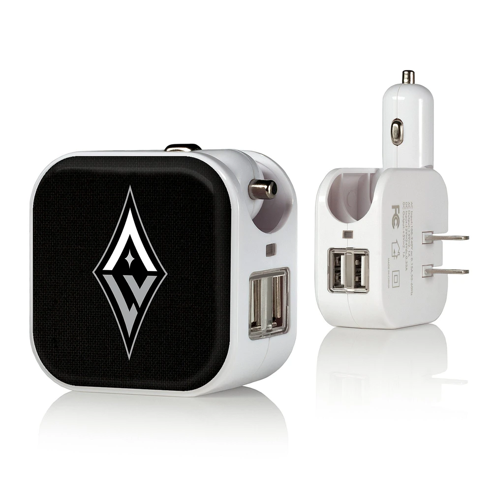 Las Vegas Aces Solid Design USB Charger