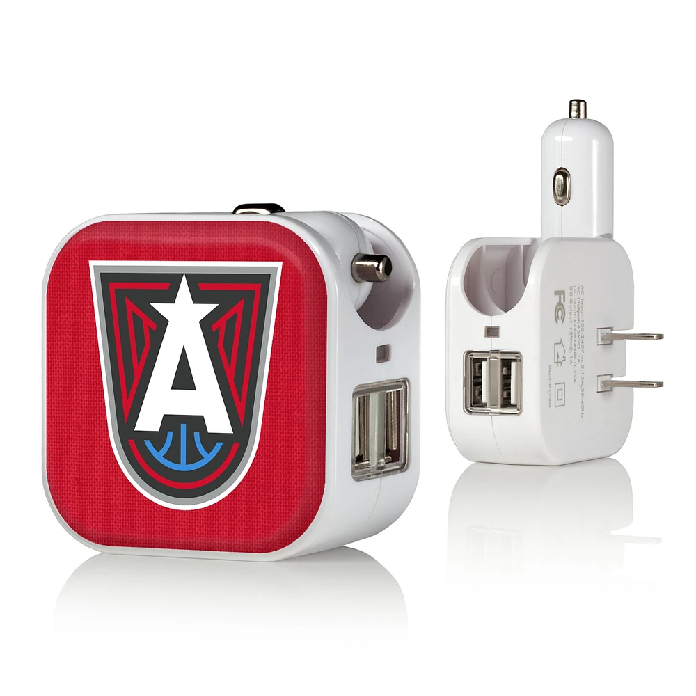 Atlanta Dream Solid Design USB Charger