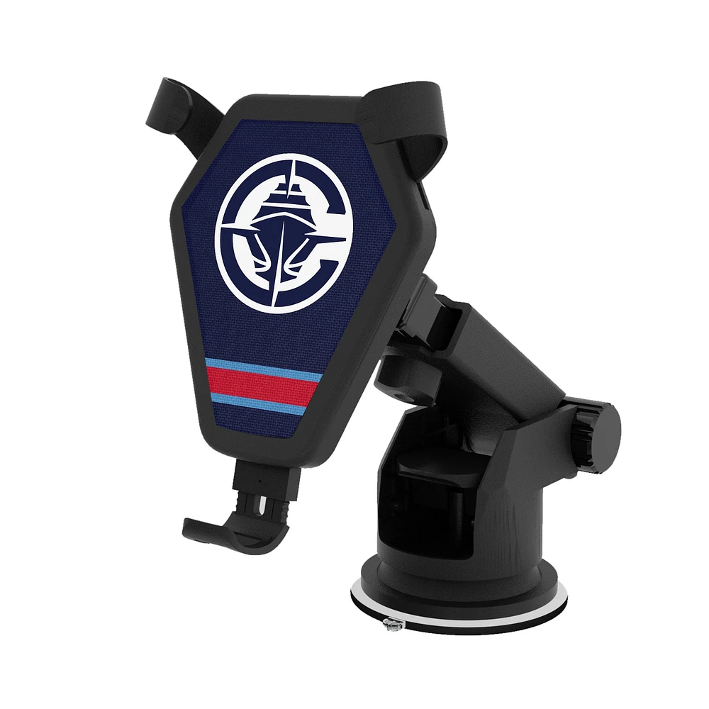LA Clippers Stripe Design Wireless Car Charger