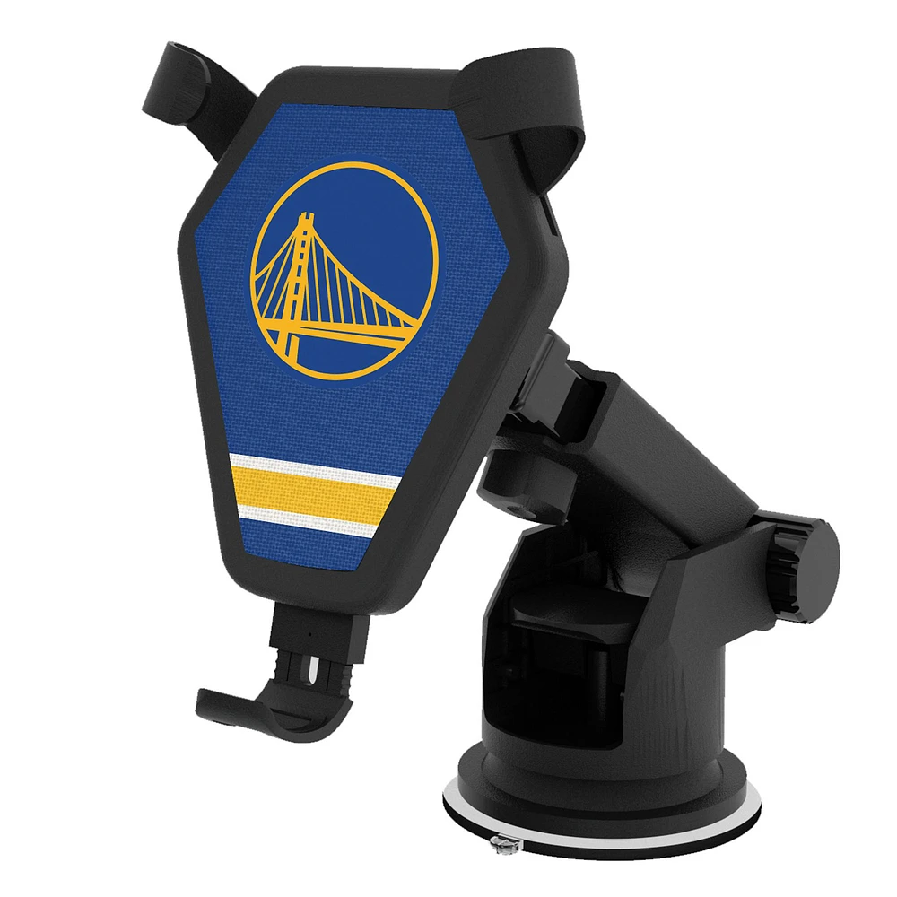 Golden State Warriors Stripe Design Wireless Car Charger