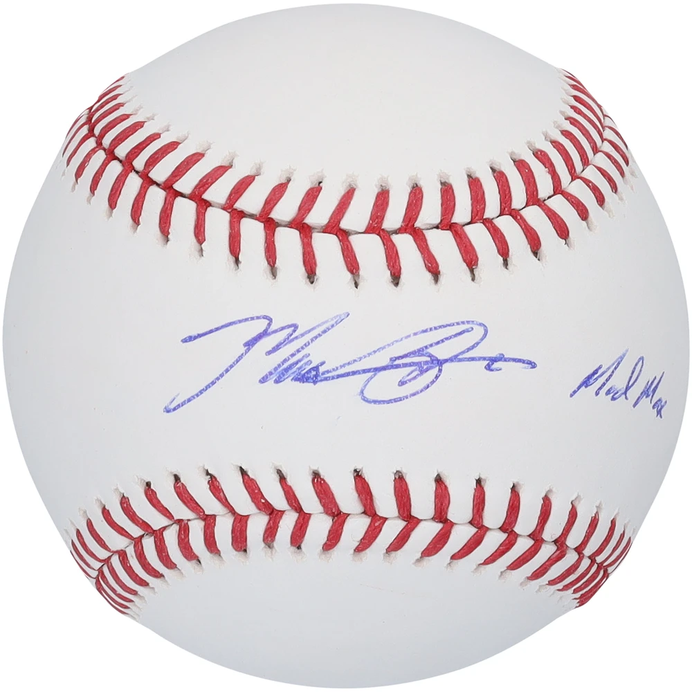 Max Scherzer Toronto Blue Jays Autographed Baseball with "Mad Max" Inscription