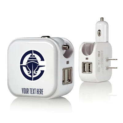 LA Clippers Personalized 2-In-1 USB Charger