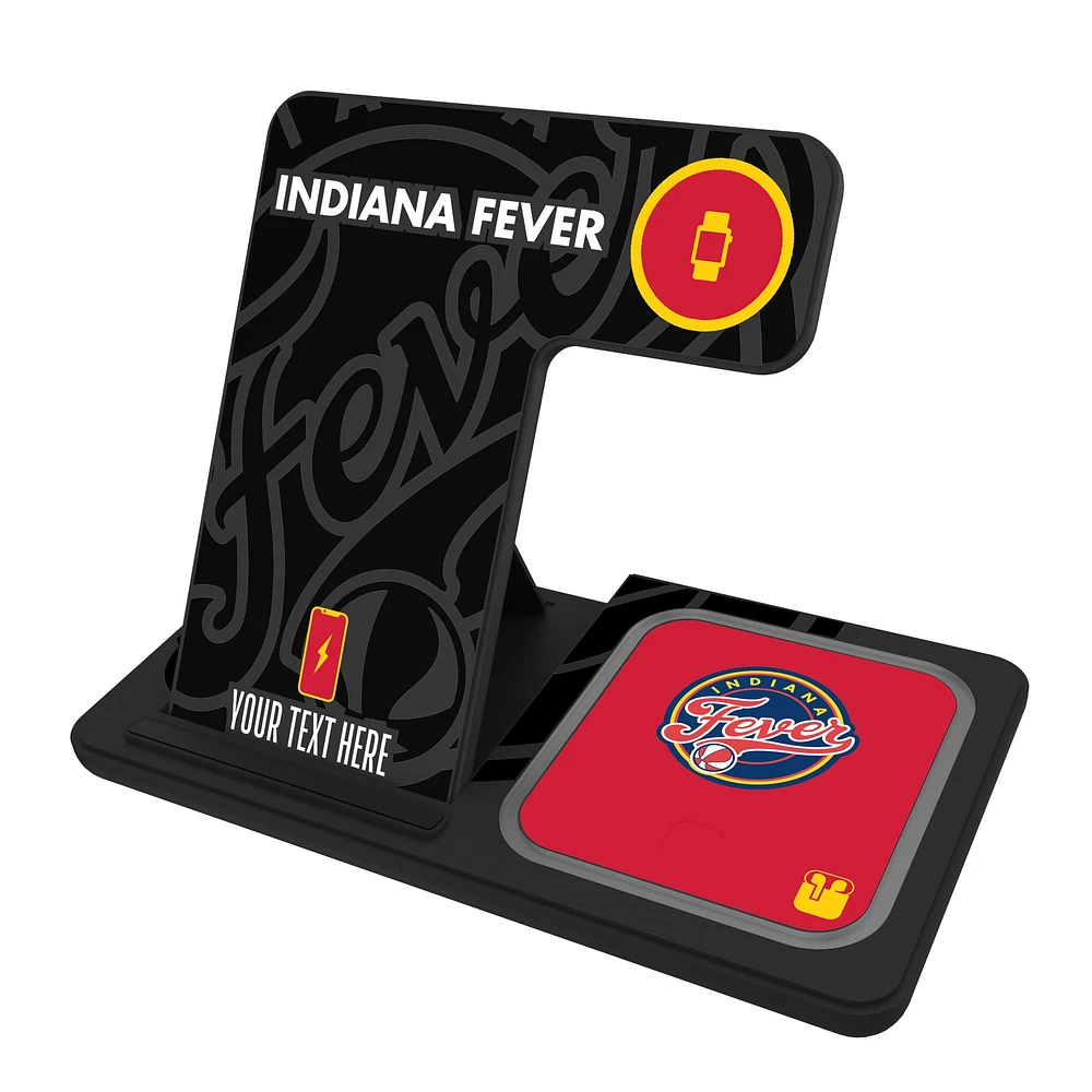 Indiana Fever Personalized 3-in-1 Charging Station